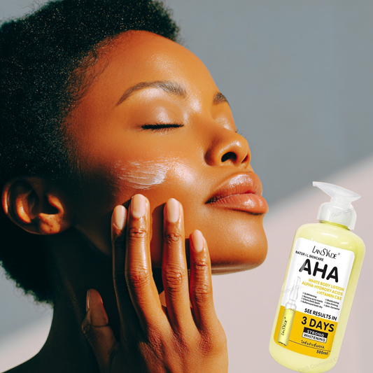 Lotion Corps Éclaircissante & Hydratante – Vitamines C & E