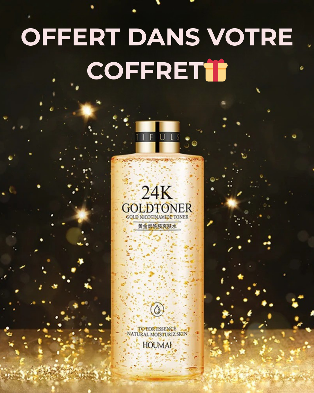 Tonique Visage à la Niacinamide & Or 24 Carats